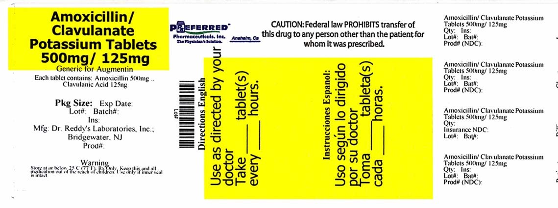 Amoxicillin and Clavulanate Potassium