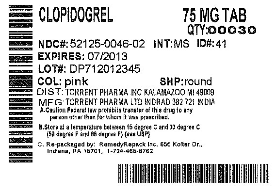 Clopidogrel Bisulfate