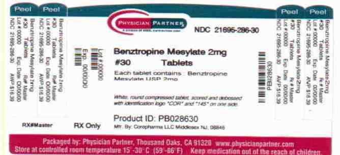 BENZTROPINE MESYLATE