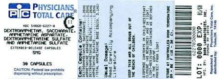 Dextroamphetamine Saccharate, Amphetamine Aspartate, Dextroamphetamine Sulfate and Amphetamine Sulfate