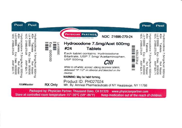 Hydrocodone Bitartrate and Acetaminophen