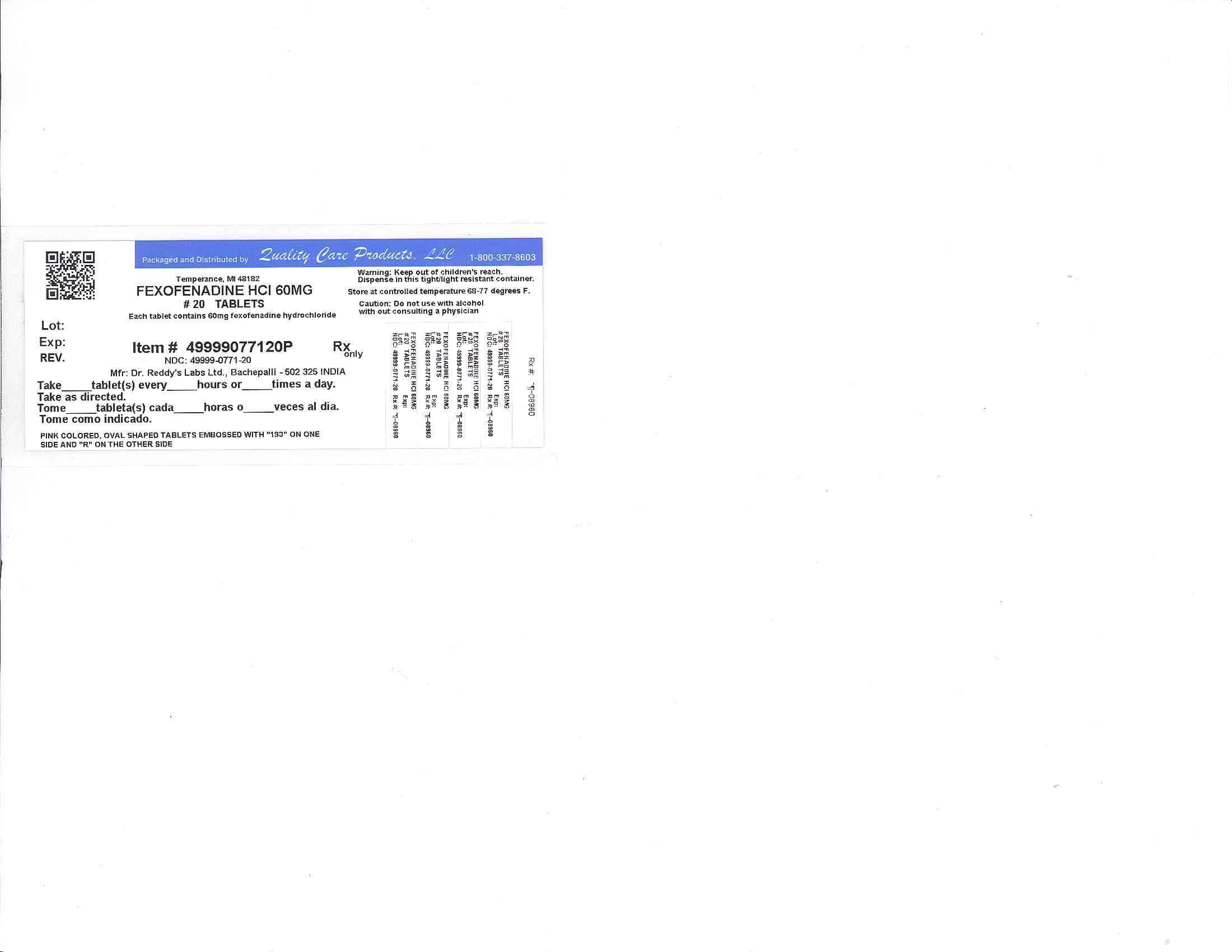 Fexofenadine Hydrochloride