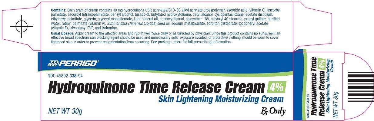 hydroquinone time release