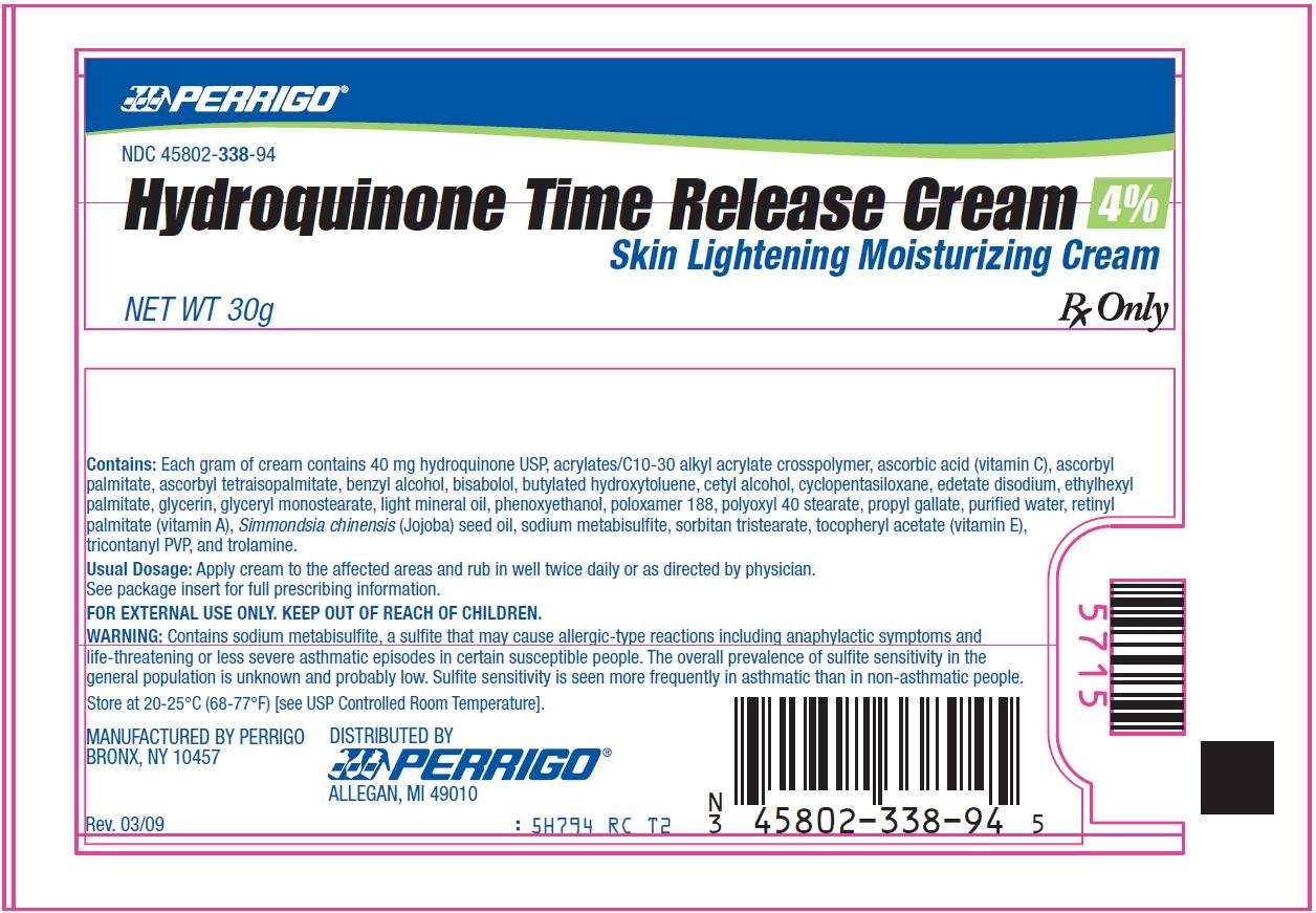 hydroquinone time release