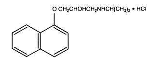 Propranolol Hydrochloride