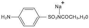 SODIUM SULFACETAMIDE, SULFUR