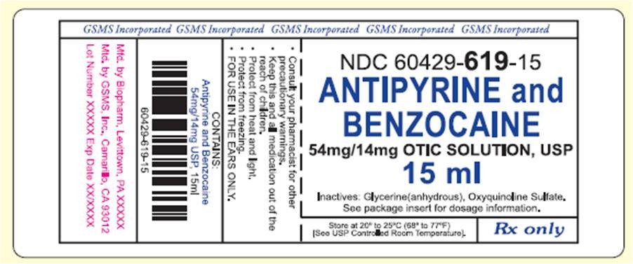 Antipyrine and Benzocaine