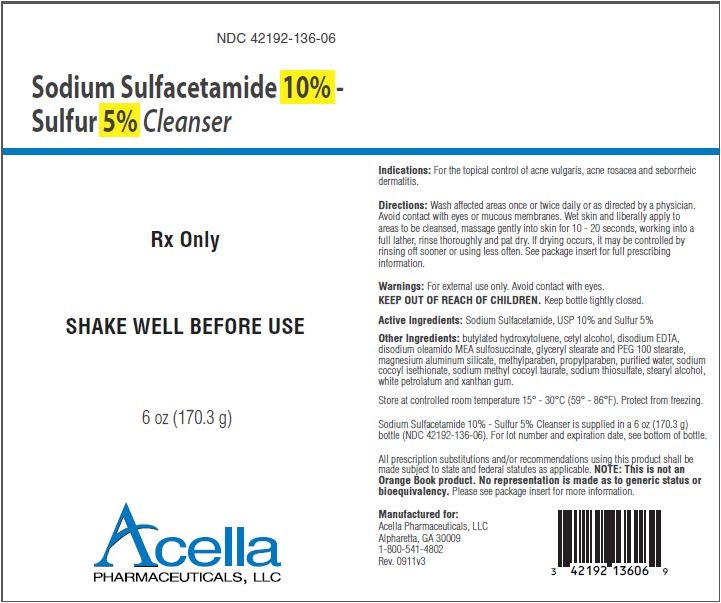 Sodium Sulfacetamide 10 Sulfur 5 Cleanser