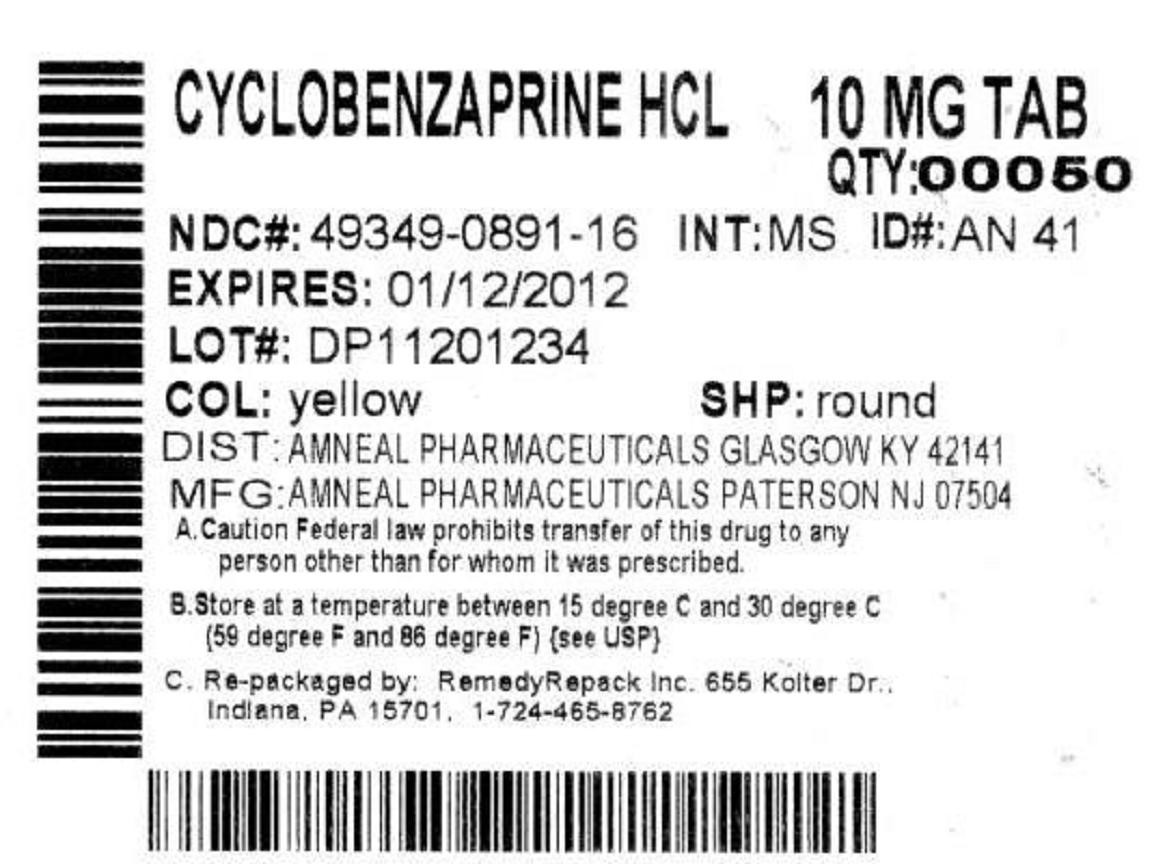 Cyclobenzaprine Hydrochloride