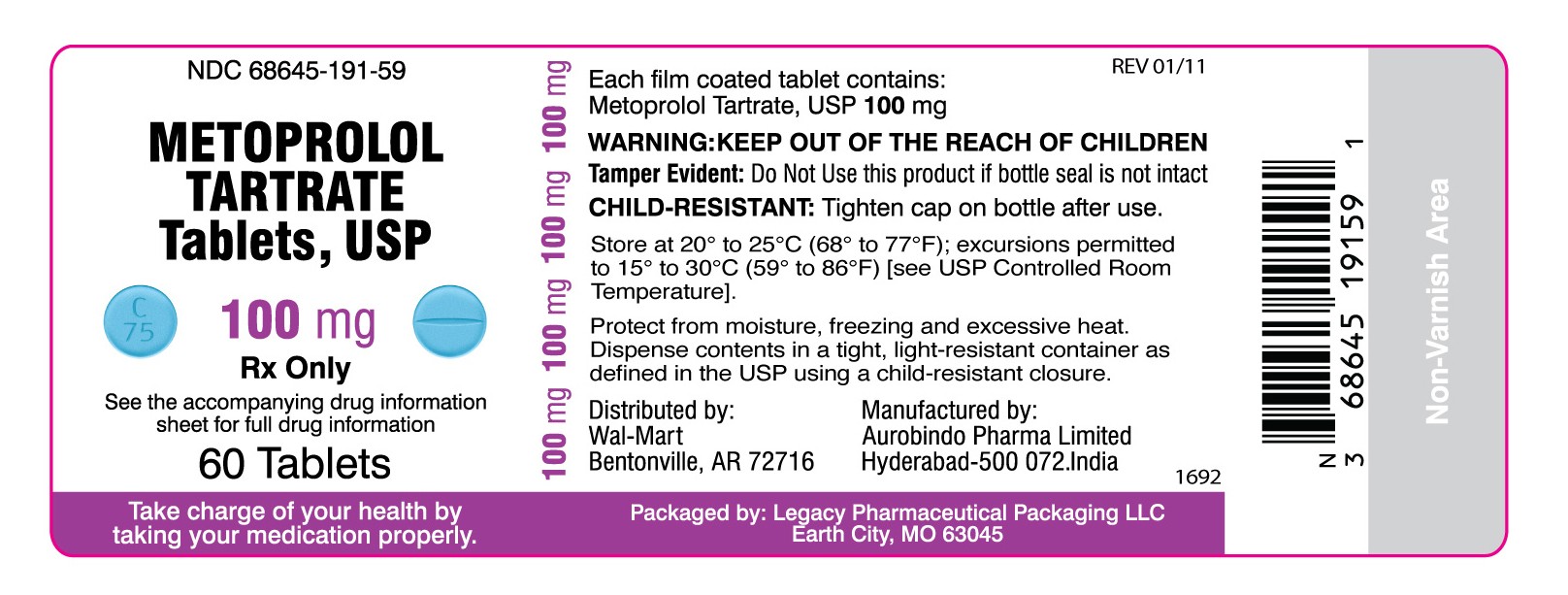 Metoprolol Tartrate