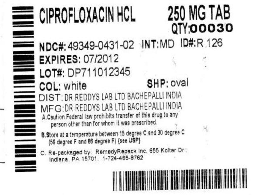 Ciprofloxacin Hydrochloride