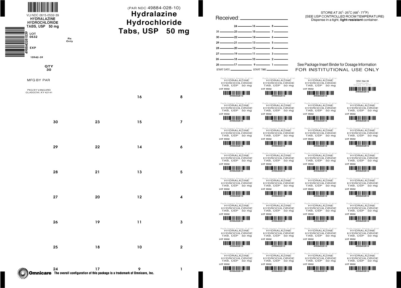 Hydralazine Hydrochloride