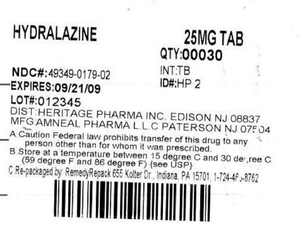 Hydralazine Hydrochloride