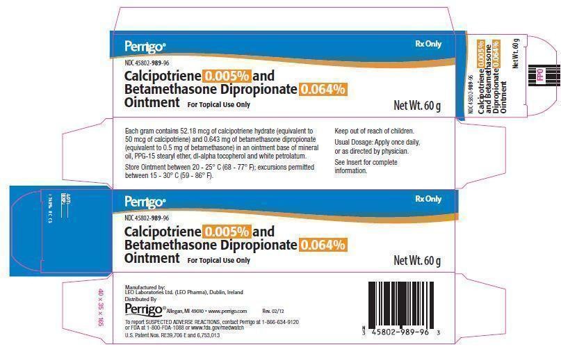 Calcipotriene and Betamethasone Dipropionate