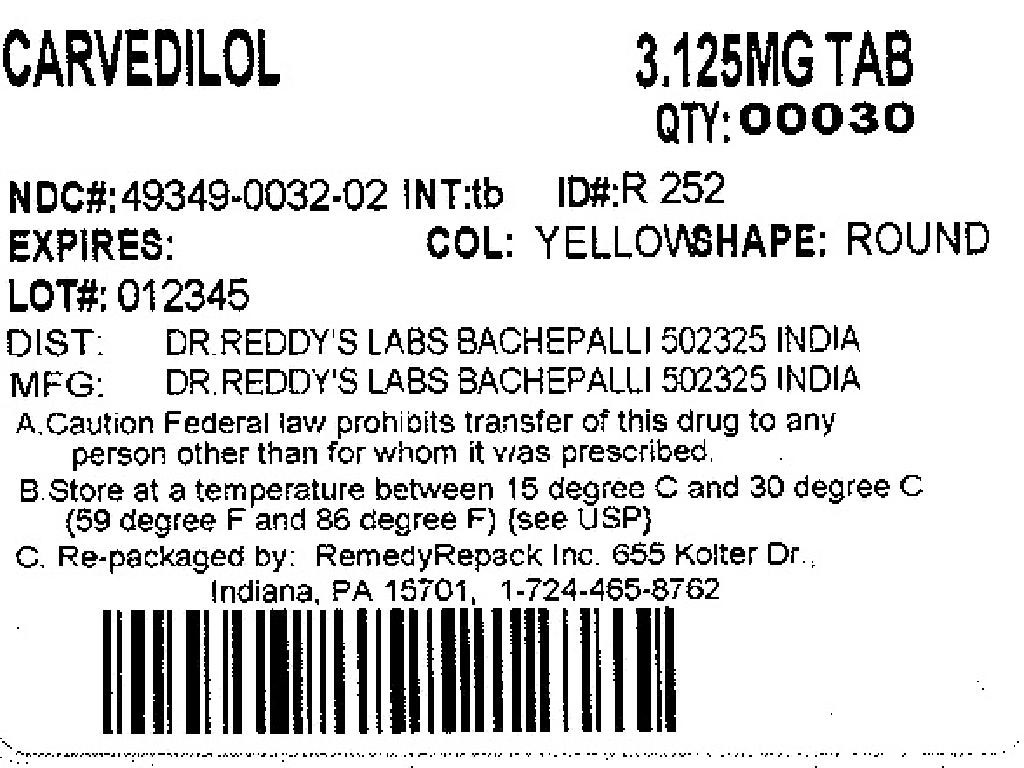 Carvedilol