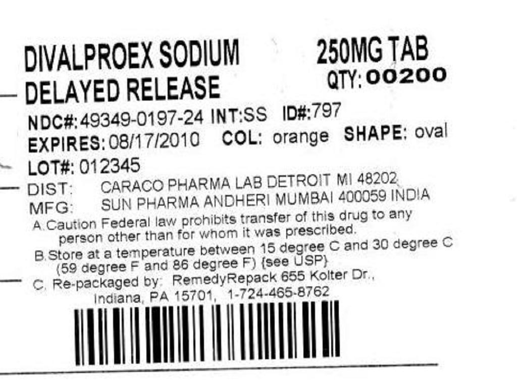 Divalproex Sodium Delayed Release