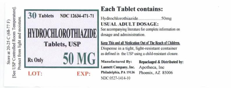 HYDROCHLOROTHIAZIDE