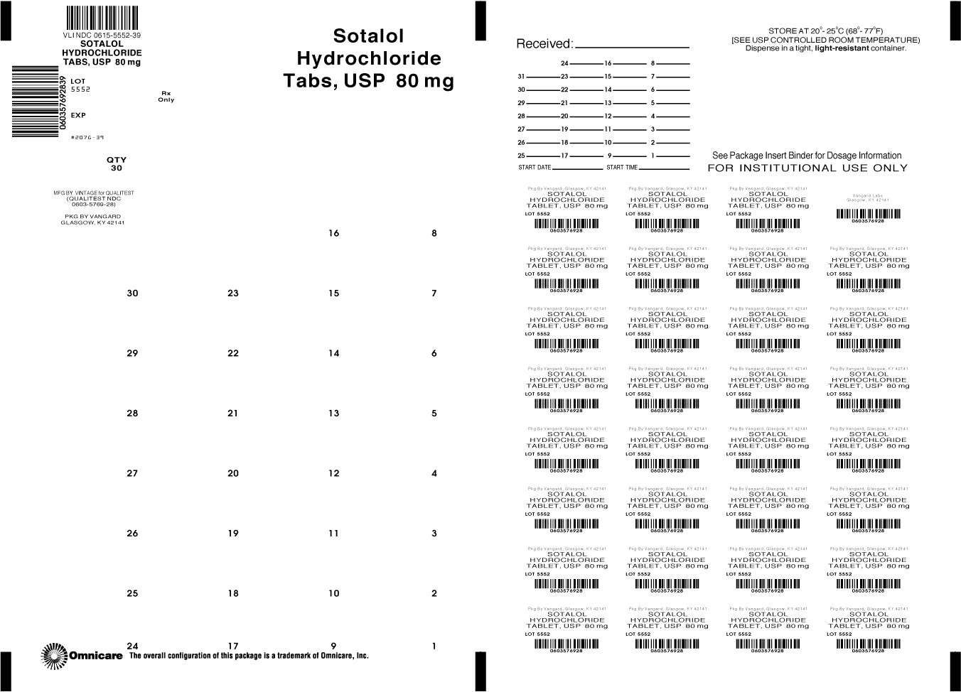 Sotalol Hydrochloride