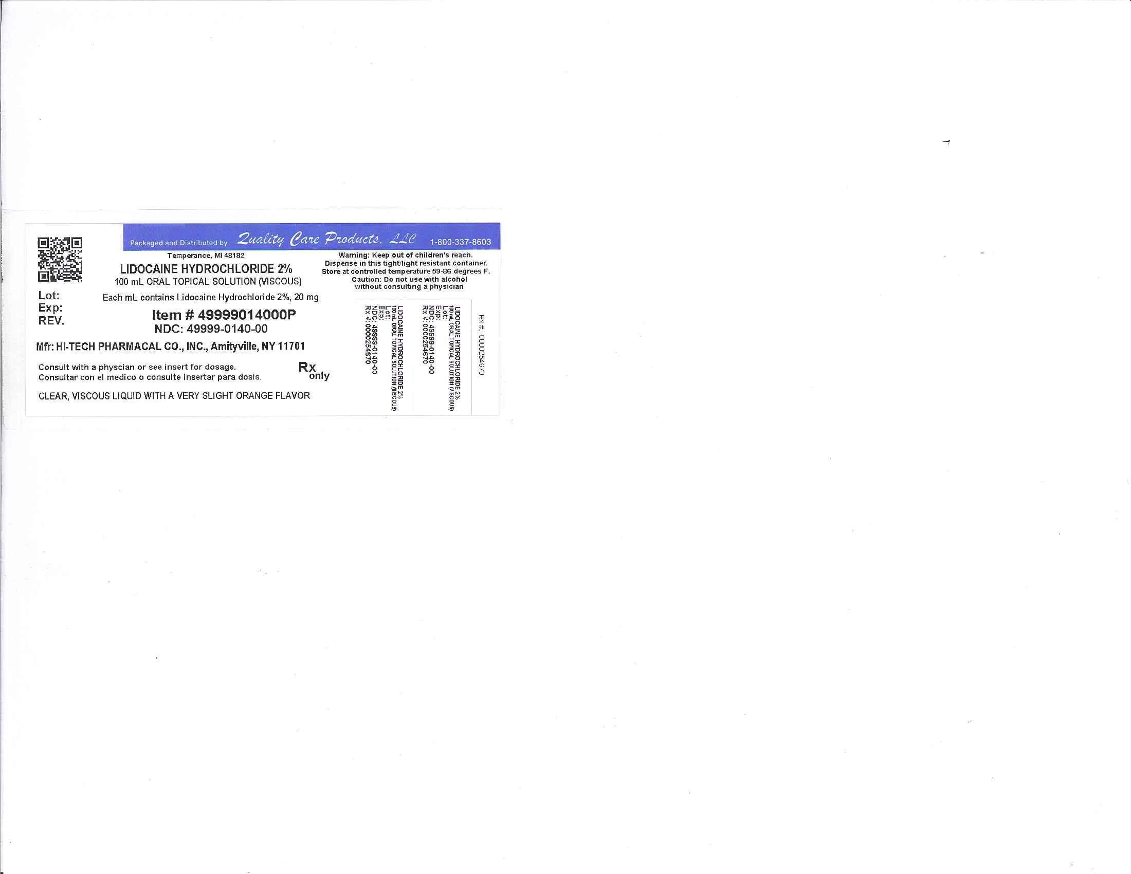 Lidocaine Hydrochloride