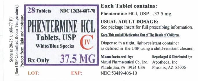 PHENTERMINE HYDROCHLORIDE