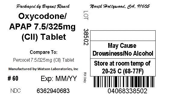 OXYCODONE AND ACETAMINOPHEN