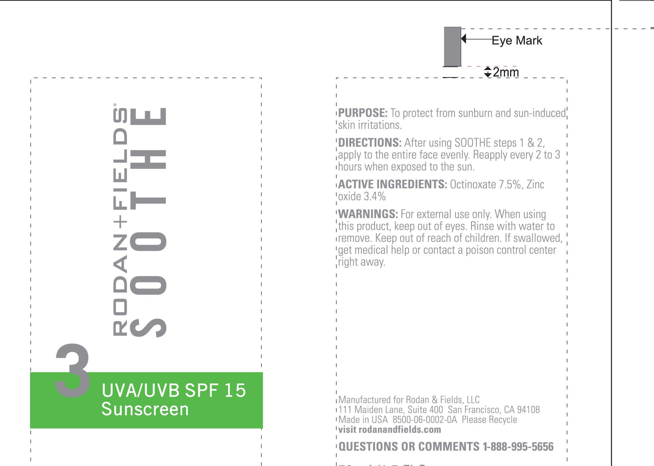 UVA/UVB SPF 15