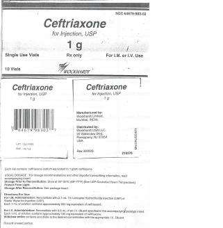 CEFTRIAXONE