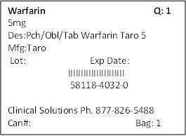 Warfarin Sodium