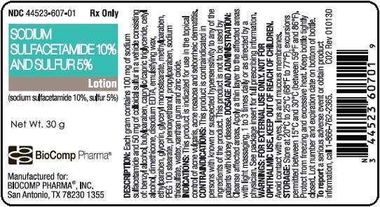 SODIUM SULFACETAMIDE AND SULFUR