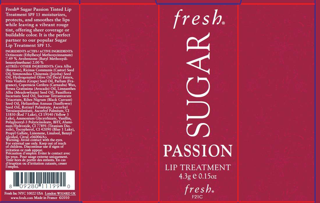 Fresh Sugar Passion Tinted Lip Treatment SPF 15