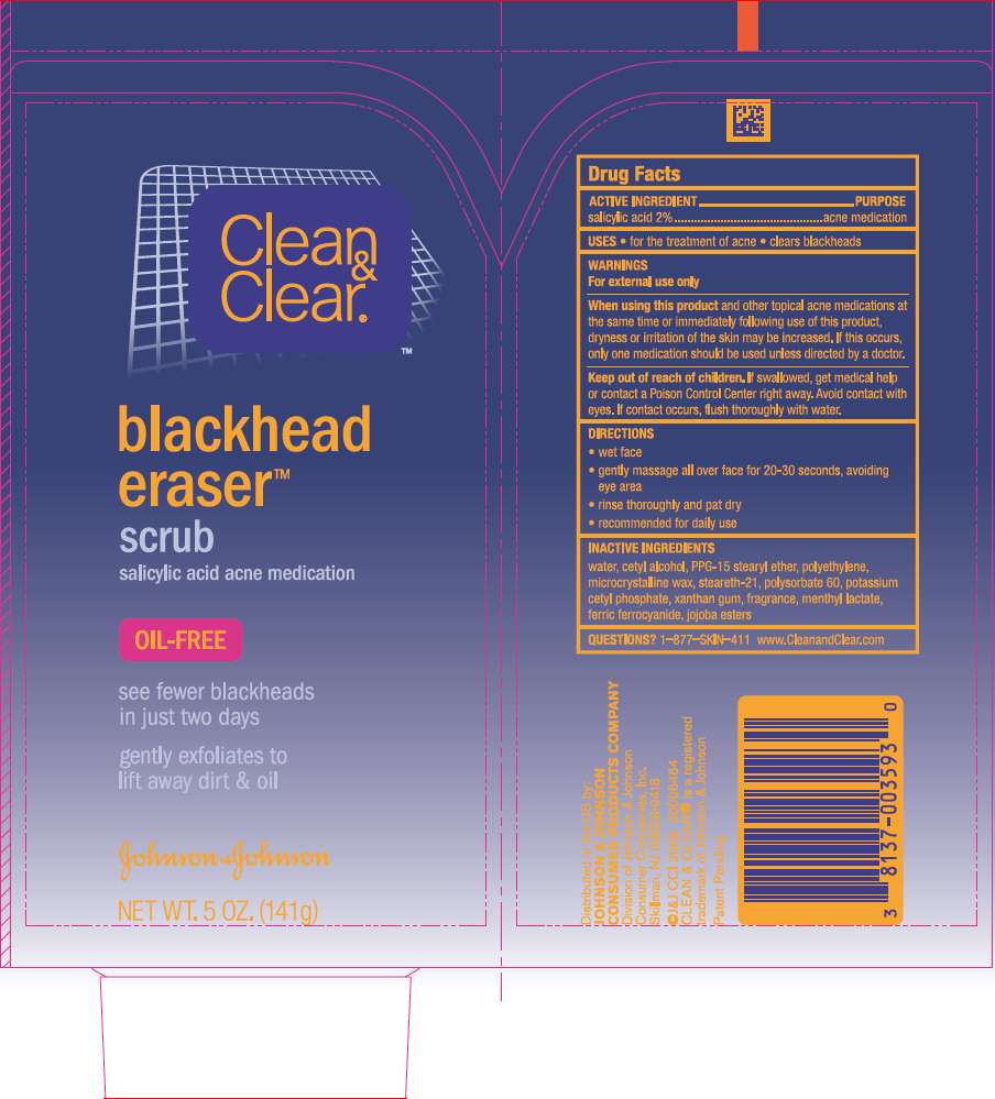 Clean and Clear Blackhead Eraser Scrub
