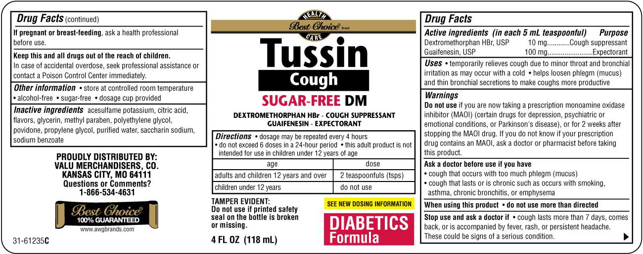 Tussin Sugar Free Cough