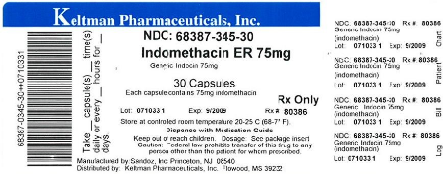 Indomethacin extended-release