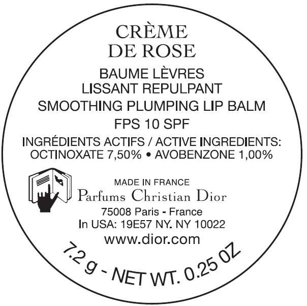 CD Creme De Rose Plumping Lip Balm