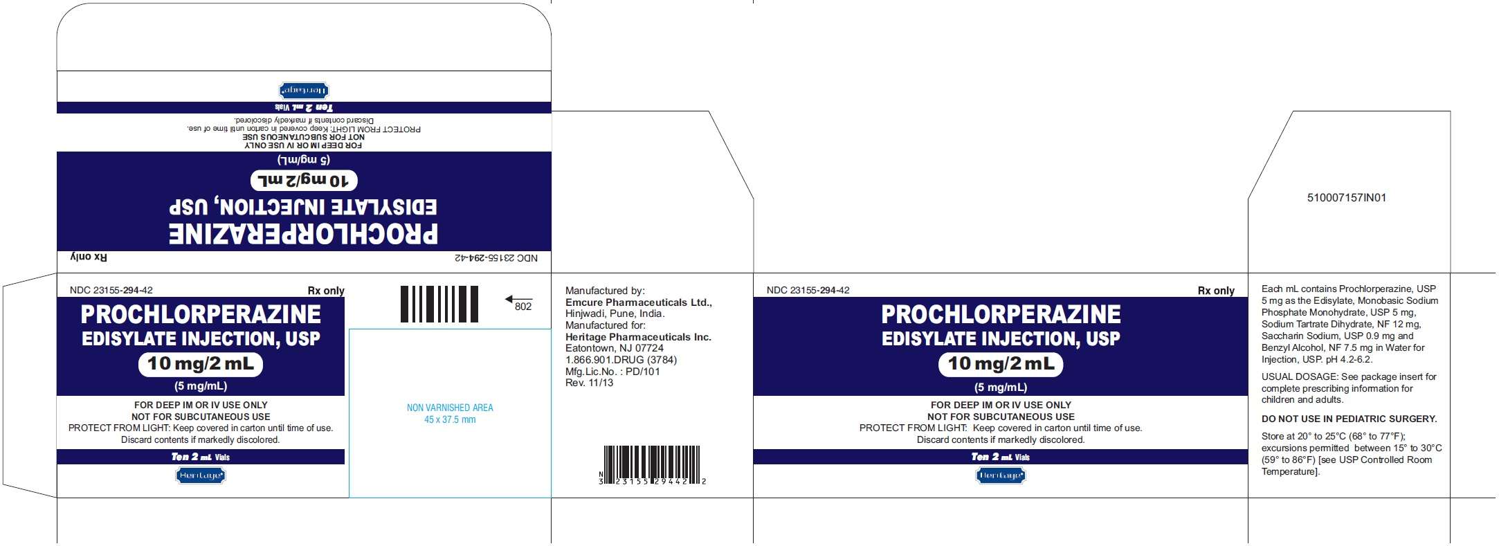 Prochlorperazine Edisylate