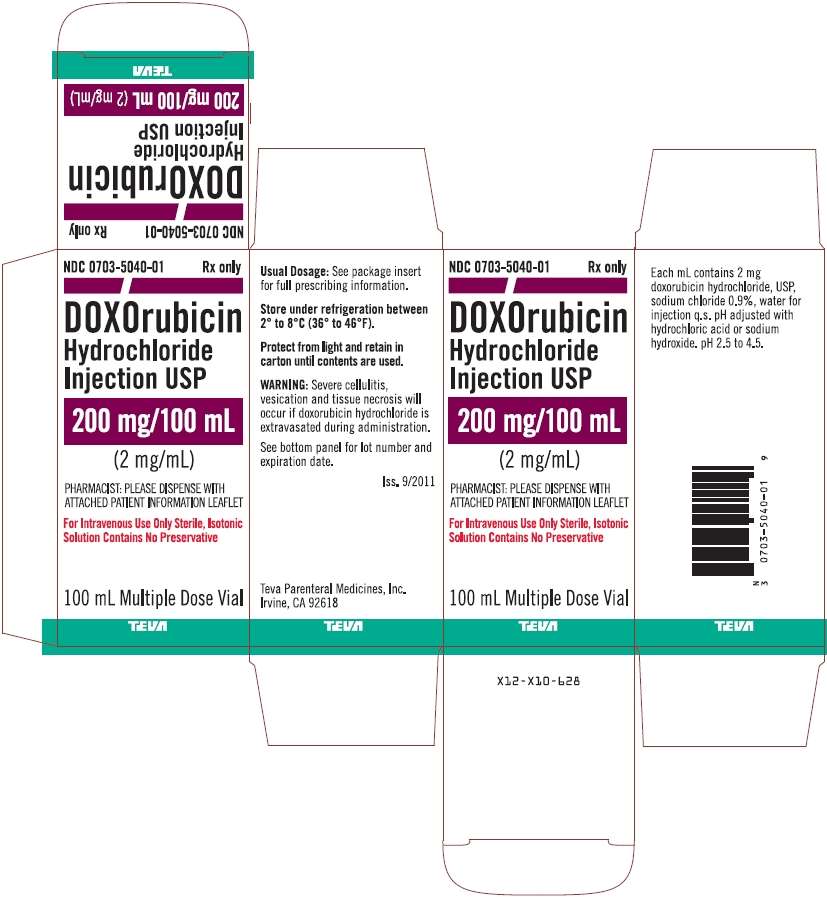 Doxorubicin Hydrochloride