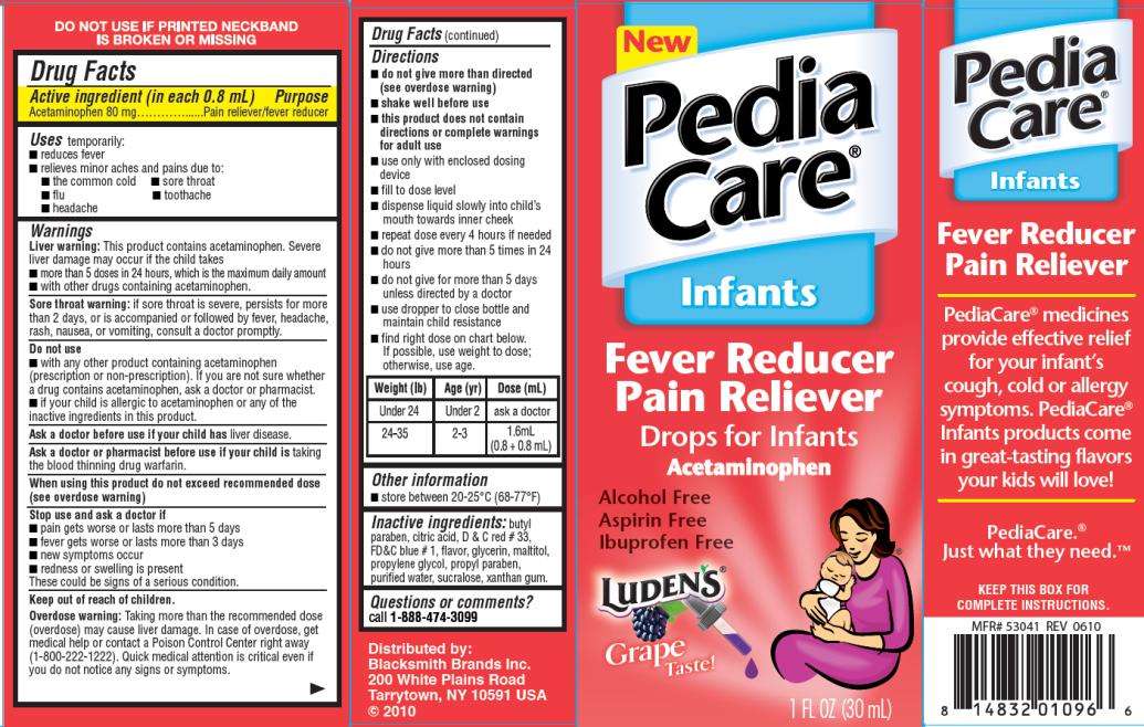 PediaCare Infants Fever Reducer Grape