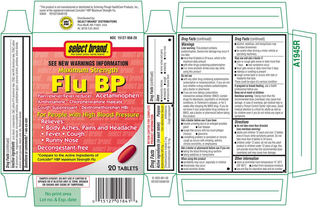 Maximum Strength Flu BP