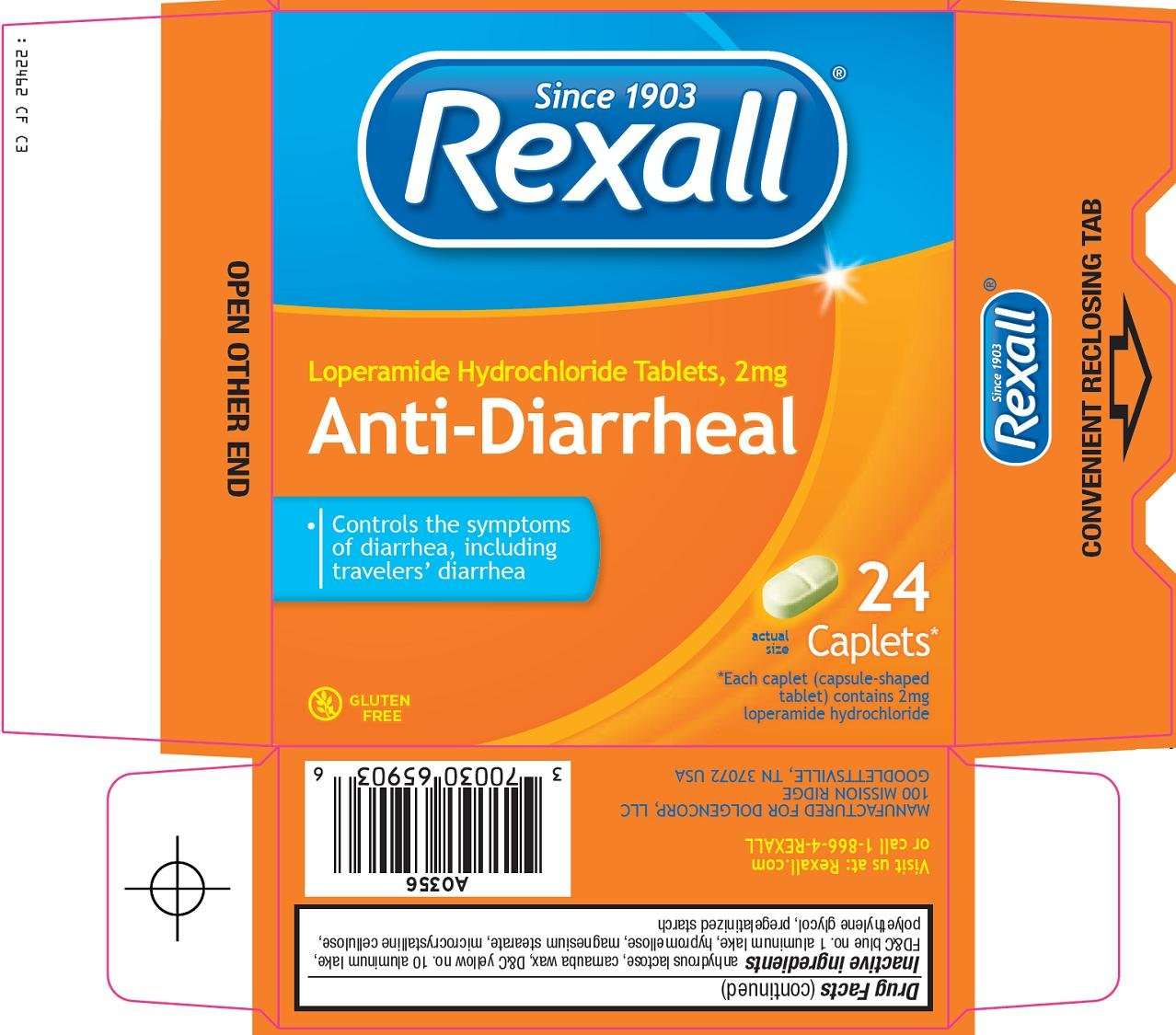rexall anti diarrheal