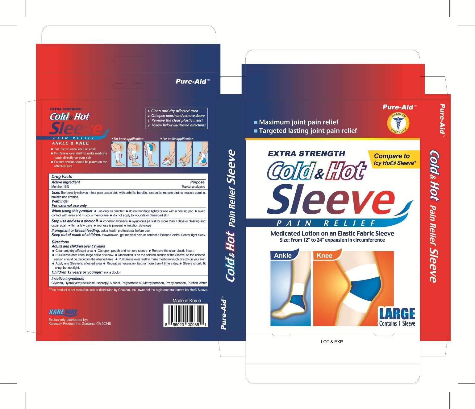 Cold and Hot Pain Relief Sleeve