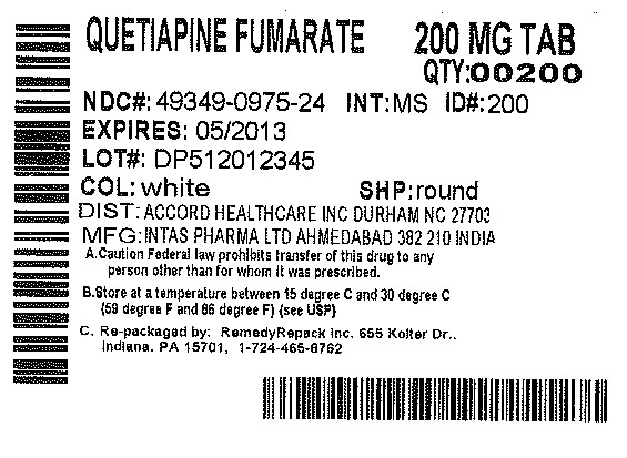 Quetiapine fumarate