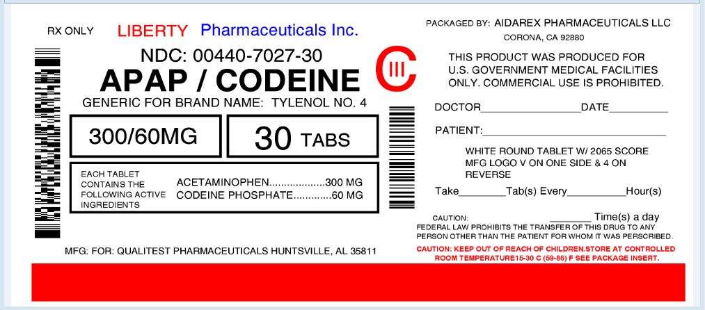 Acetaminophen And Codeine