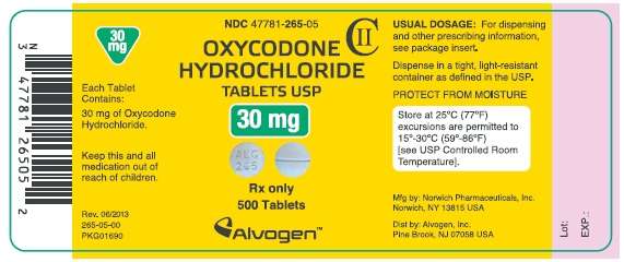 Oxycodone hydrochloride