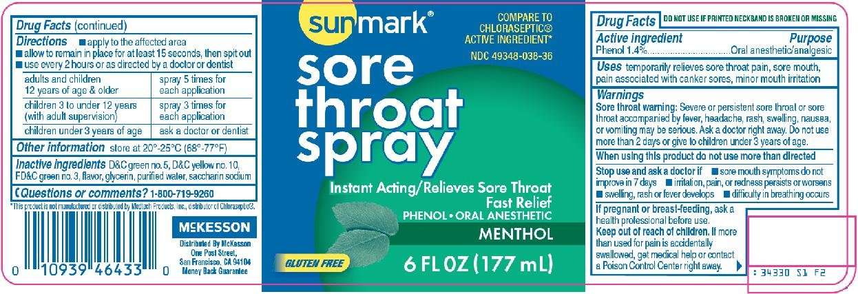 Sunmark sore throat