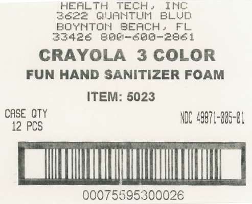 Crayola Hand Sanitizing Foam