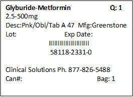 Glyburide and Metformin Hydrochloride