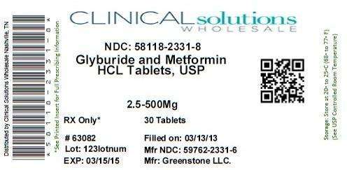 Glyburide and Metformin Hydrochloride