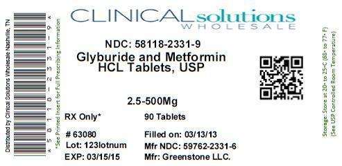 Glyburide and Metformin Hydrochloride