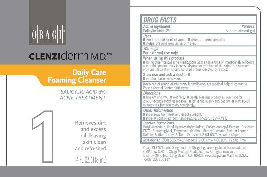 CLENZIDERM DAILY CARE FOAMING CLEANSER
