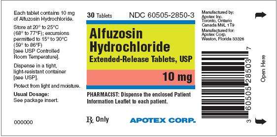 Alfuzosin Hydrochloride